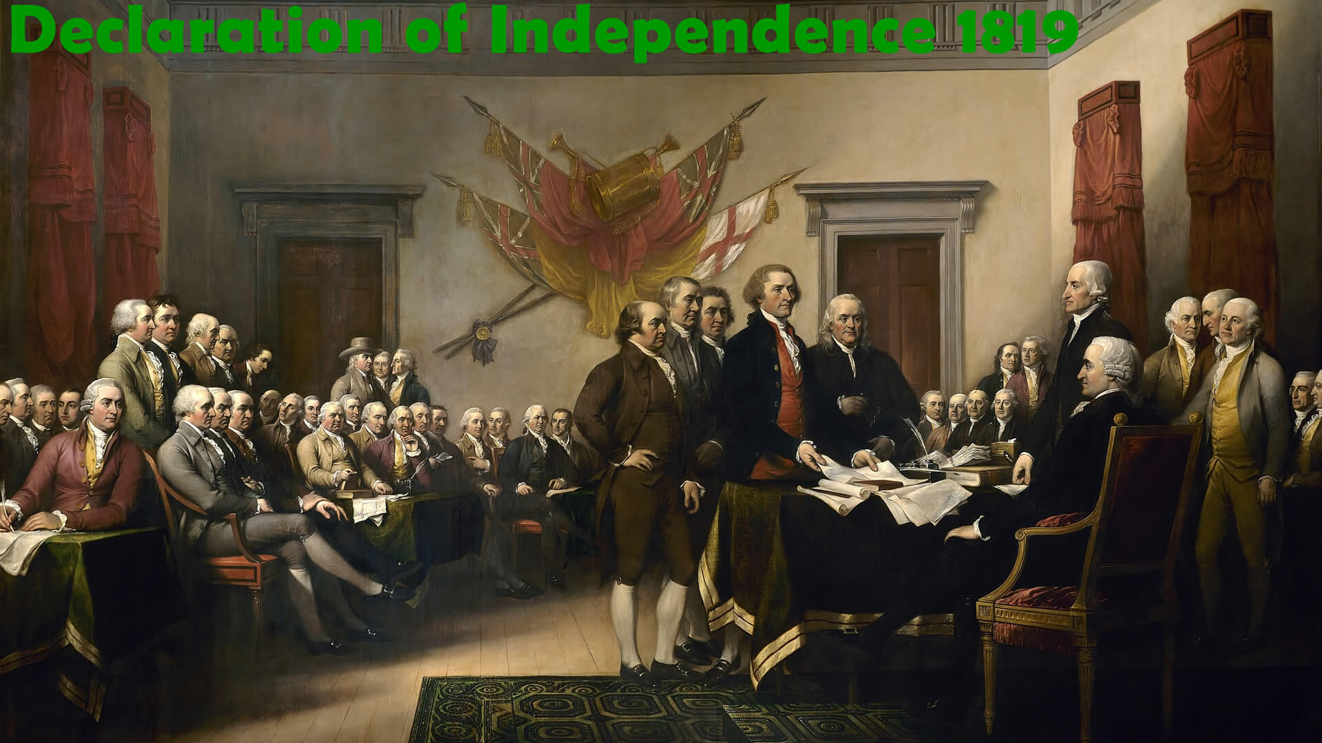 Declaration of Independence 1819